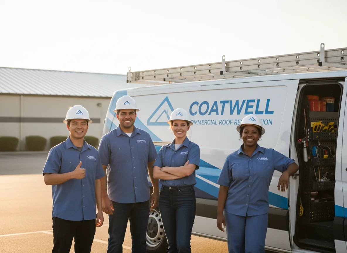 Commercial roof coating company in Amanda Park, WA